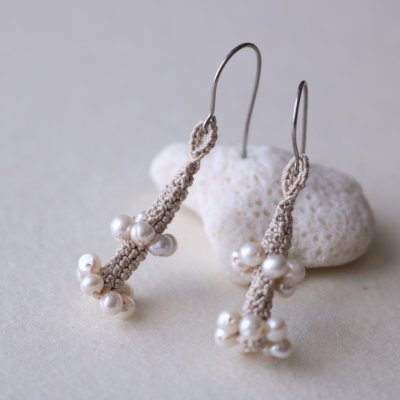 画像1: 湖水の真珠　ピアス（イヤリング）数量限定商品 (1)